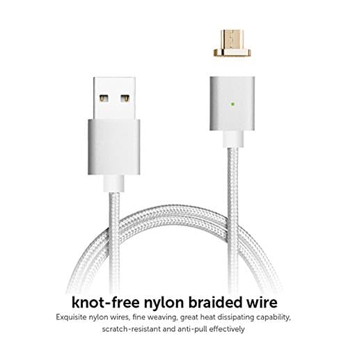 Moizen M2S Magnetic Micro USB Plug Charger Adapter Charge Cable for Android