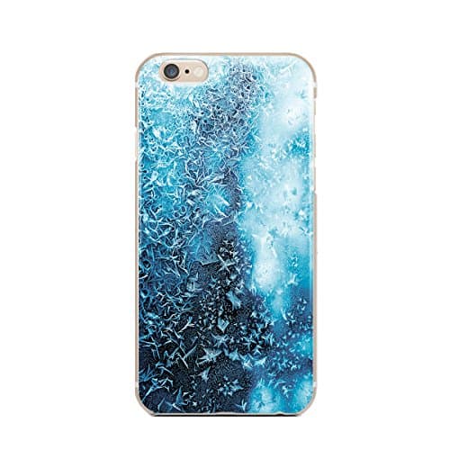 ZIZZDess XMas Case For iPhone X iPhone 10 2017 Deer Always New Christmas Present Lightweight Protective Silicone New Year Gift Cover Love Art Design (Winter Glass)