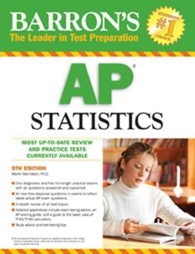 (Barron's AP Statistics) By Sternstein, Martin (Author) Paperback on 01-Feb-2010