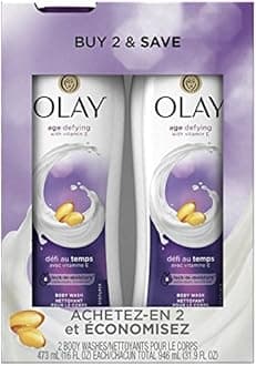 Olay Body Wash with Vitamin E, 16 Fl Oz, 2 Count