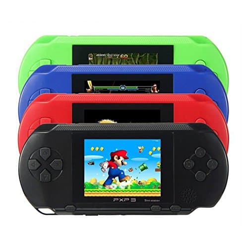 SkyGold 16 bit Handheld Game Console Portable Video Game 150 Games Retro Megadrive PXP(Black)