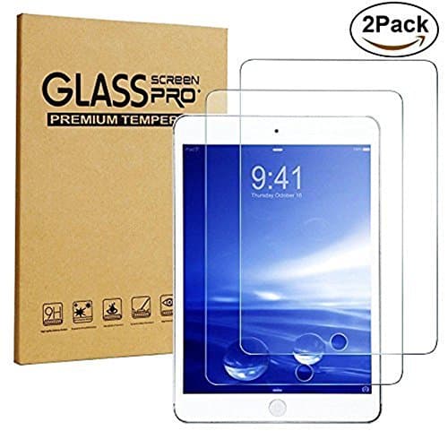 iPad Pro 10.5 Screen Protector, [2-Pack] Sincase Clear Premium iPad Pro 10.5 Tempered Glass Screen Protector [Bubble Free] 2.5D Curved Shatterproof Glass Cover Screen Film for iPad Pro 10.5 (2017)