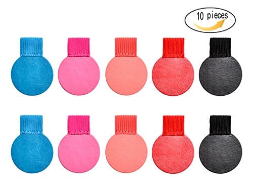 TADAE 10 Pcs Pen Loop Holder Adhesive with Elastic Band for Notebook, Planner, Journals, Clipboards