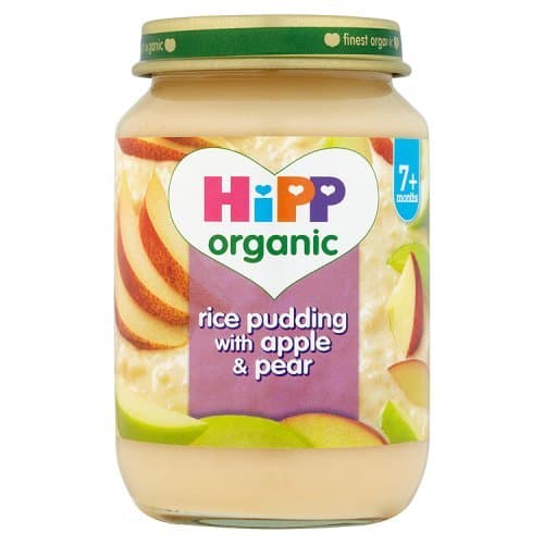 HiPP Organic Rice Pudding with Apple & Pear 190g