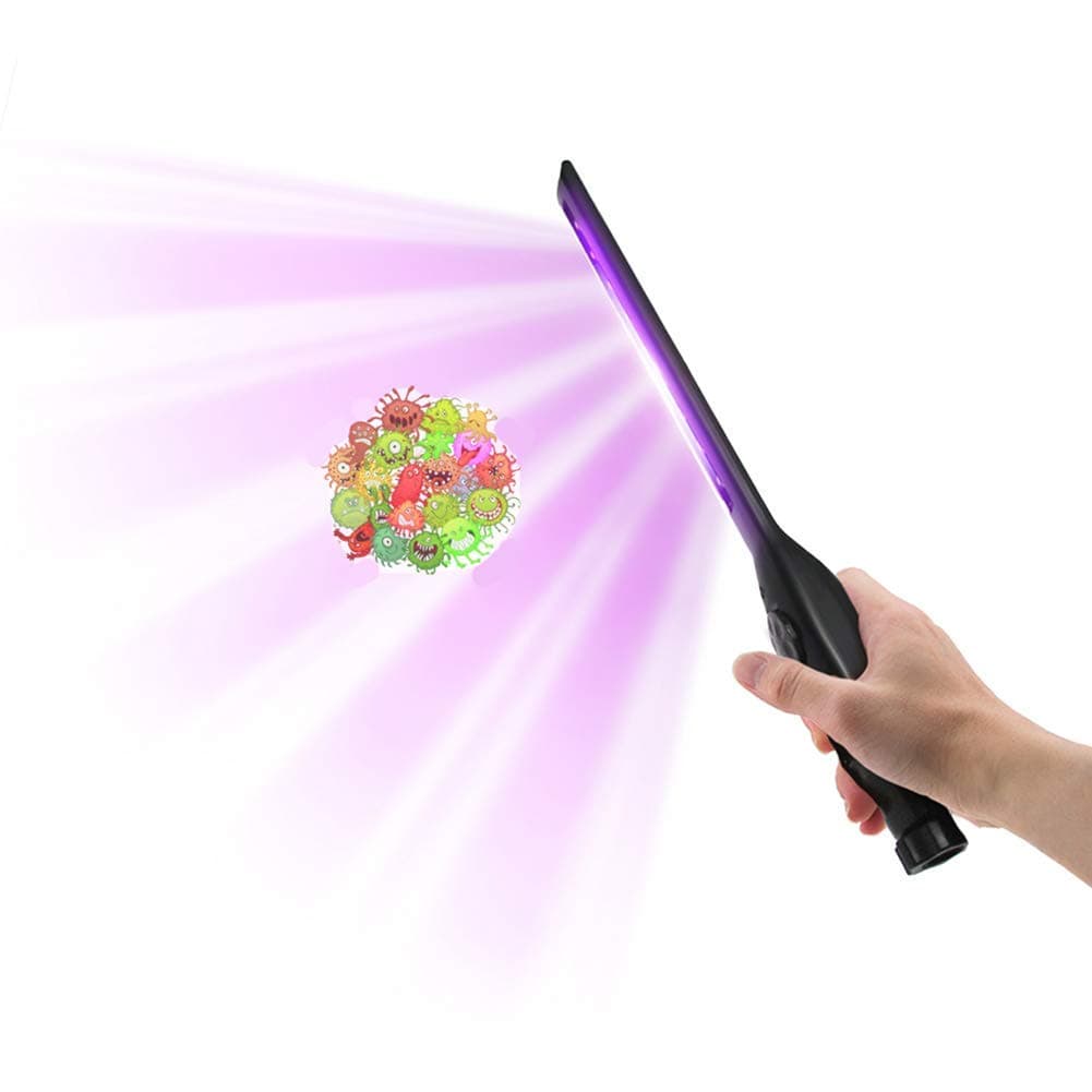 LTLT Sterilization Uv Lamp Sterilizer Uvc Lights Antibacterial Light Bulb Antibacterial 99%, 20s Kill Viruses USB Powered Mobile Handheld Sanitizer Disinfect Bulb for Home Car School Hotel Pet Area