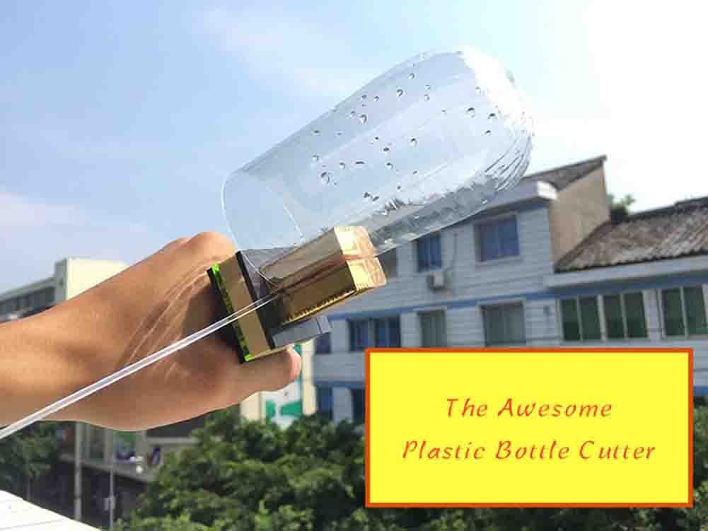 1pc Plastic Bottle Cutter Green