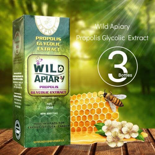 Bee Propolis Liquid Extract 85% Non Alcohol Green Bee Propolis Liquid Glycolic Extract-Non Alcoholic, Wax Free, Sugar Free