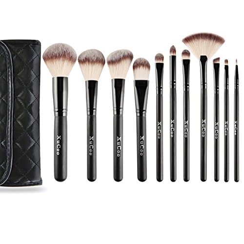 Professional Makeup Brushes Set 11 Pcs Foundation Contour Blending Eyeshadow Lip Brush Blush Brush Travel set