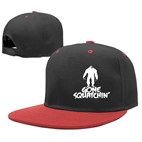 Gone Squatchin Hiphop Cotton Adjustable Handsome Caps