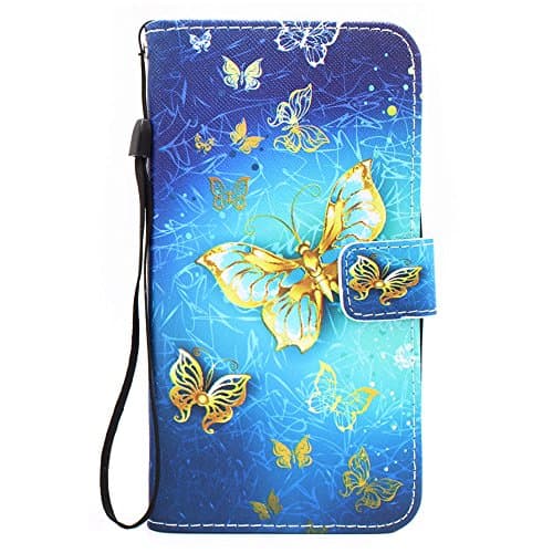 HTC Desire 10 Pro Case, RainWin [Wrist Strap] Flip Folio [Kickstand Feature] PU leather wallet case with ID&amp;Credit Card Pockets For HTC Desire 10 Pro