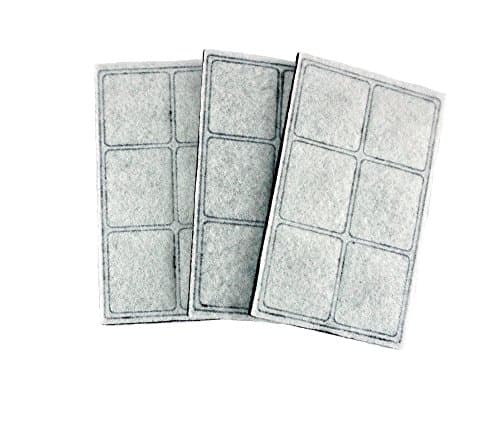 NRP 3-pack Pet Activated Charcoal Water Filter Replacement for PetSafe Drinkwell Fountains & More