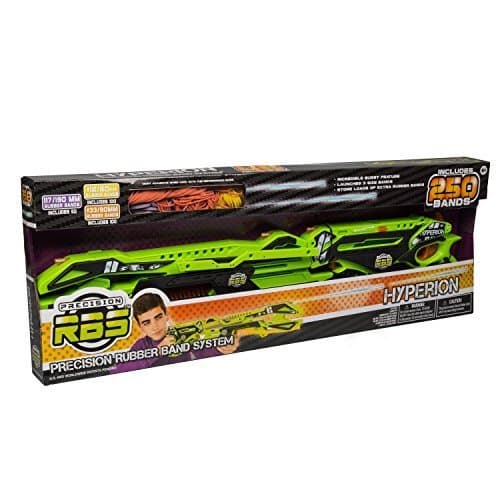 Rubber Band Launcher - Precision RBS Hyperion - Includes 250 Bands by Precision RBS