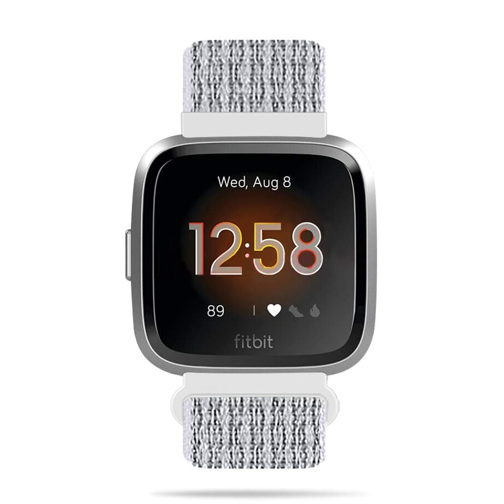 Relting Sport Bands Compatible for Fitbit Versa/Versa 2/Versa Lite/Versa SE/Versa Special Edition Smartwatch,Soft Breathable Nylon Replacement Wristband Strap for Women Men