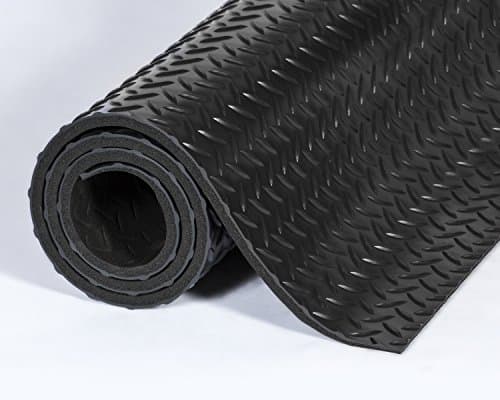 #930 Electrically Cond Deck Plate 9/16" Blk 3'X