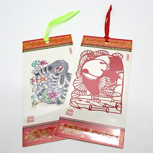 Bookmark Random Pattern Chinese Papercuts Beatuiful Gift Handmade Paper Cuts
