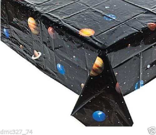 NEW 1 OUTER SPACE Solar System Birthday Party Decoration TABLE COVER Tablecover