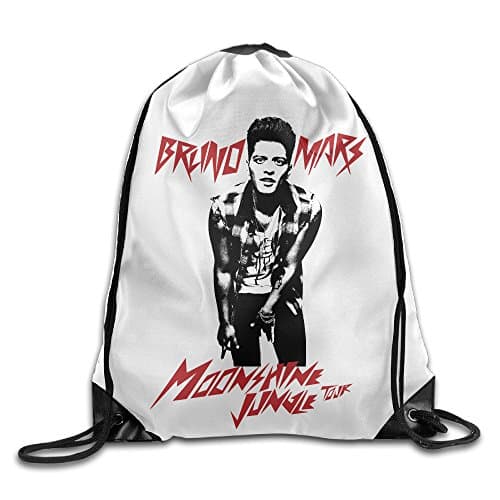QIDAMIAO Bruno Mars Drawstring Backpack/Bags