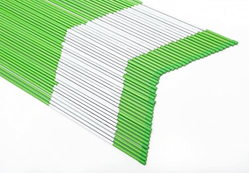 FiberMarkers Golf Alignment Sticks (20-pack) Alignment Rods -Green