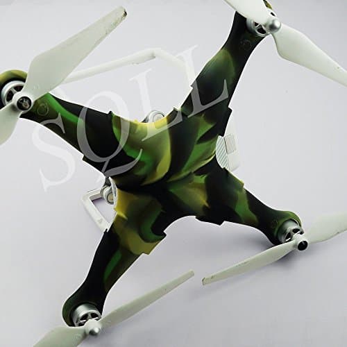 Silicone Protect Case Cover for DJI Phantom 3 Drone (Camo)