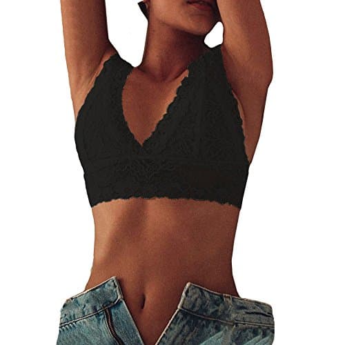 Women Plus Size Push Up Padded Lace Underwire Full Coverage Bras Floral Mesh Brassiere Lingerie