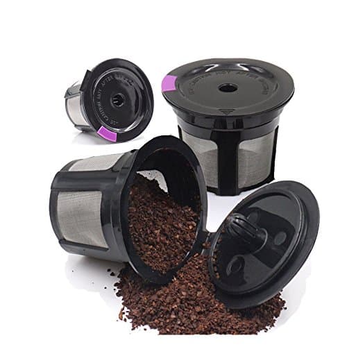 Reusable K Cup Coffee Filter,Coffee Capsule Filter Pod for Keurig 2.0 &amp; 1.0 Brewers Coffee K-cup Capsule Machine