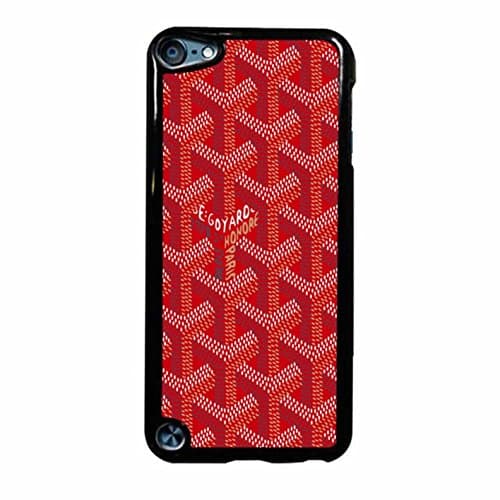Goyard Red Case (iPod Touch 5) / Color Black Plastic