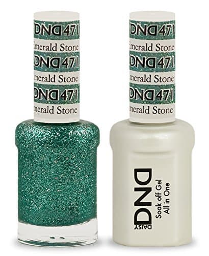 DND Duo Emerald Stone (0.5 OZ glitter) (0.5, green glitter) by DND Duo