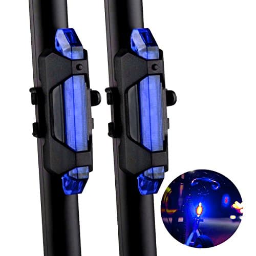 UMIS Super Bright USB Rechargeable LED Bicycle Tail Light