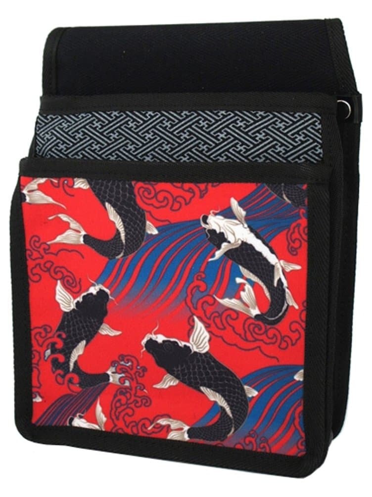 'IKIDUKUSHI' Waist bag carp pattern, Japanese tools accessory