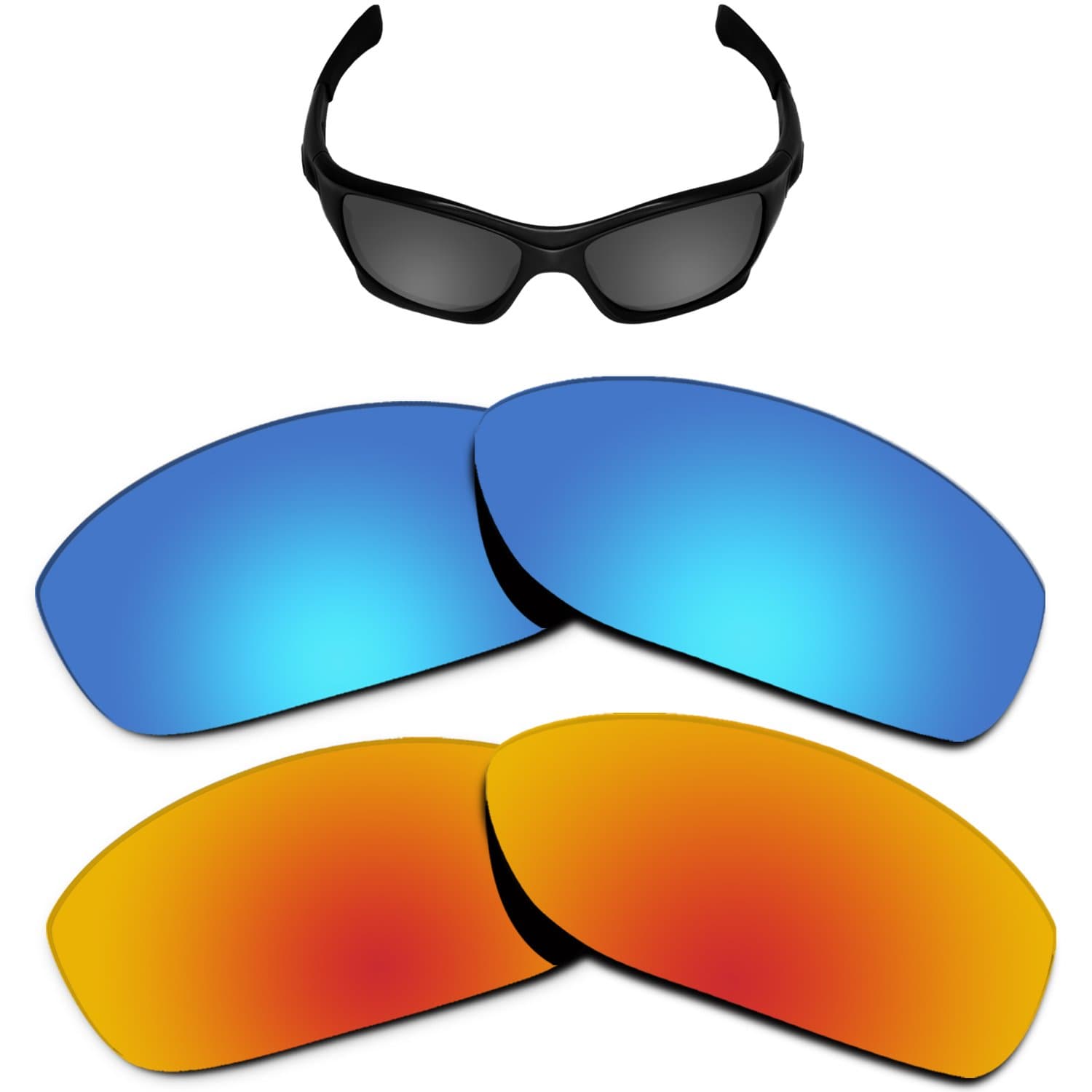 Replacement Lenses Fits For Oakley Twoface Sunglass