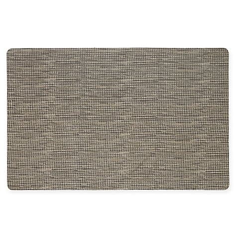 Mohawk Micro Elegance 23-Inch x 36-Inch Houndstooth Kitchen Mat in Grey
