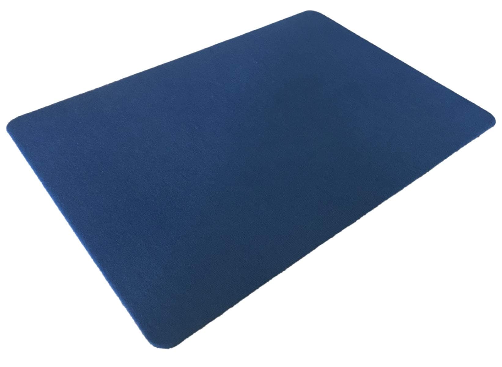 Premier Blue Close-up Magic Pad, Non-Slip Grip Table Mat for Card Tricks and Coin Illusions - 16 by 23 Inches