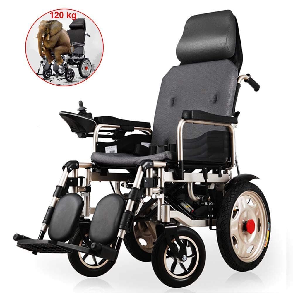 XINTONGDA Electric wheelchair foldable smart compact automatic scooter seat width 46cm, load 120kg