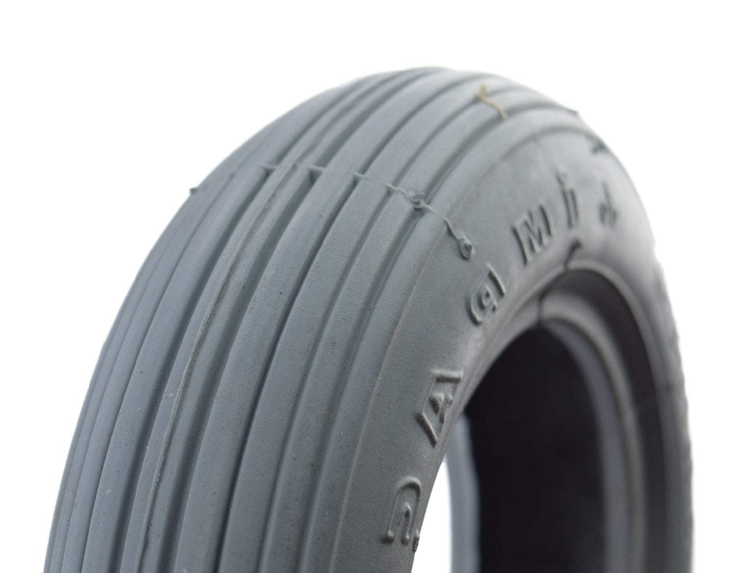 Impac - Pneumatic Grey Tyre (Pattern Rib IS300) - Size: 7 x 1¼