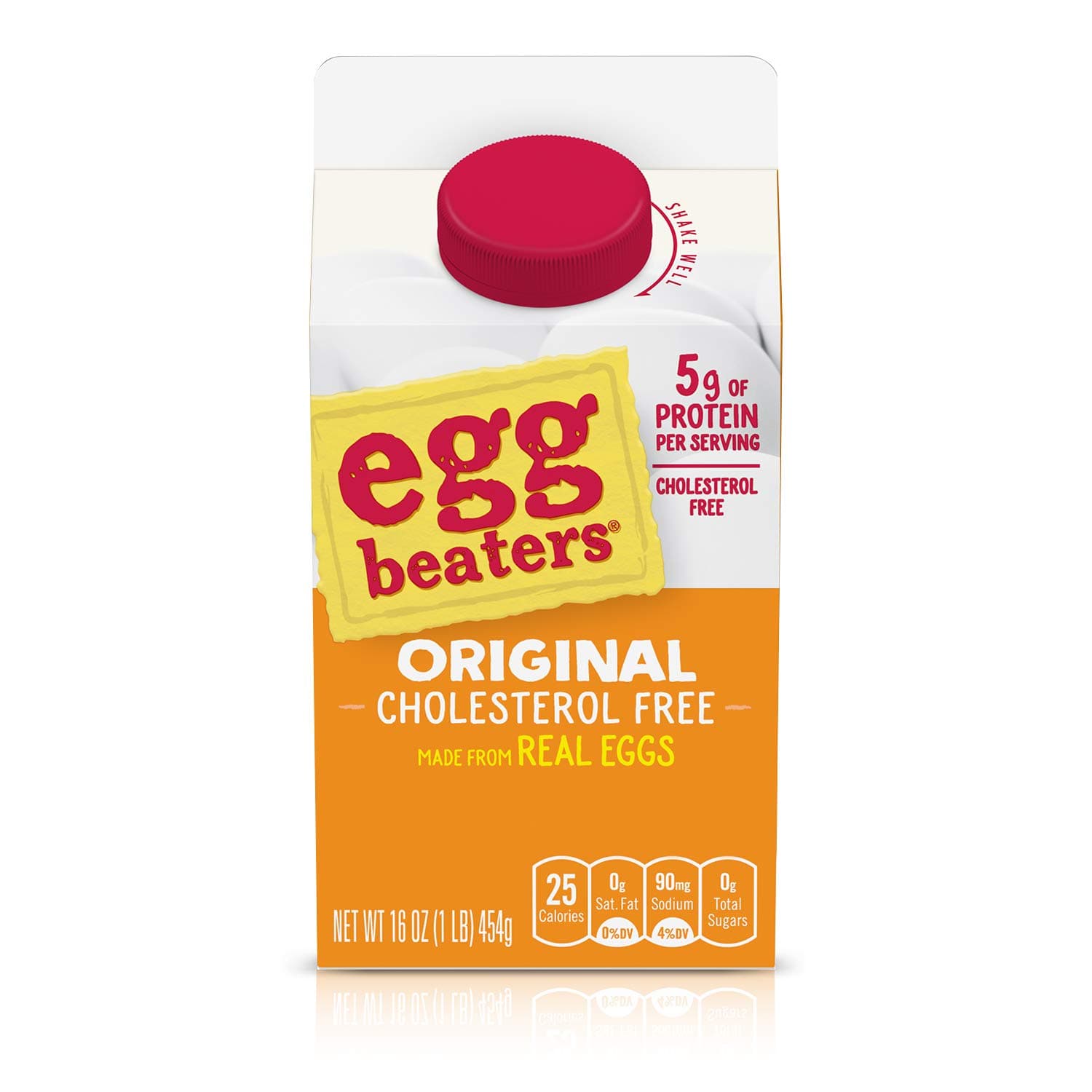 Egg Beaters Real Egg Product, No Cholesterol, No Fat, Real Eggs, 16 oz.
