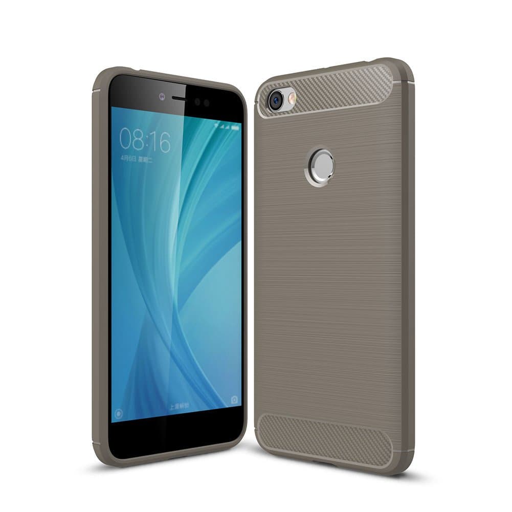 Xiaomi Redmi Note 5A,Redmi Note 5A Prime 5.5" Case,XMTN Premium Ultra Slim Soft TPU Back Case Cover for Xiaomi Redmi Note 5A,Redmi Note 5A Prime Smartphone (Gray)