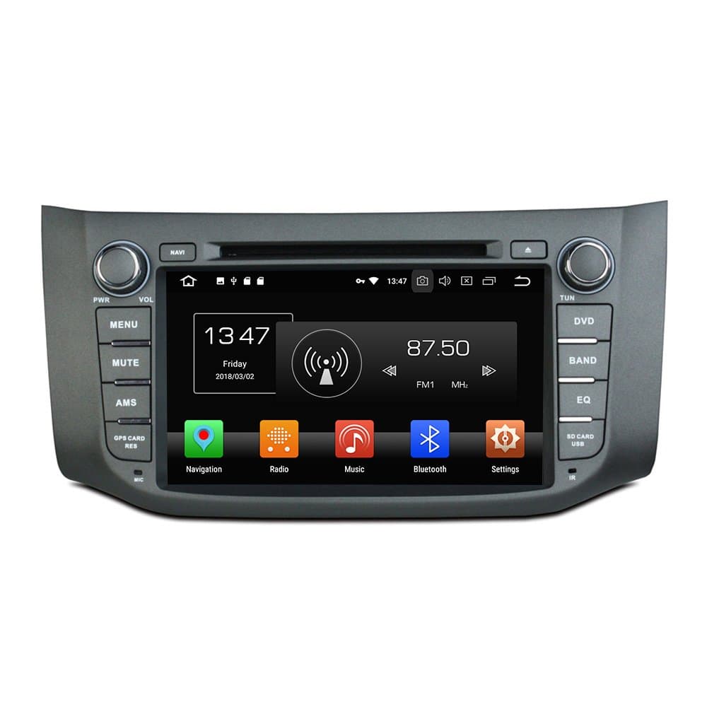 ZERTRAN Android 9.0 Otca Core 4GB RAM Autoradio DVD GPS Navigation Multimedia Player Car Stereo For NISSAN SYLPHY /B17 /Sentra 2012-2014 Radio Headunit Steering Wheel Control