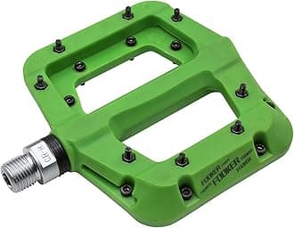 FOOKER MTB Pedals Mountain Bike Pedals 3 Bearing Non-Slip Lightweight Nylon Fiber Bicycle Platform Pedals for BMX MTB 9/16"