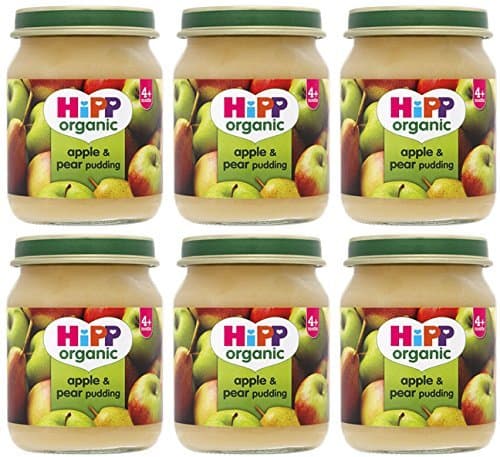 (6 PACK) - Hipp - Apple &amp; Pear Pudding | 125g | 6 PACK BUNDLE by HiPP Organic