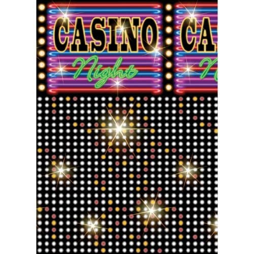 Casino Lights Room Roll 40 Ft