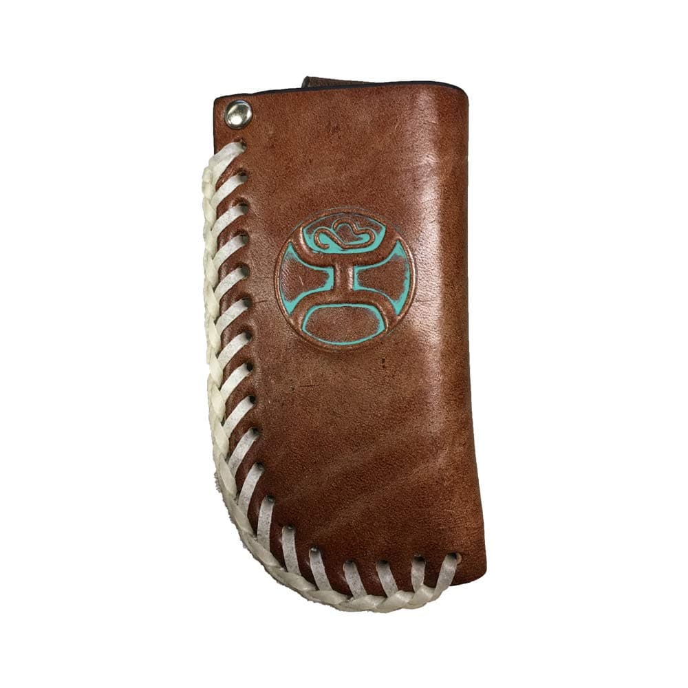 HOOey Leather Knife Sheath (Turquoise)