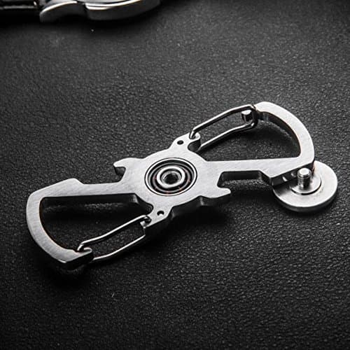 1 Pc Mini Pocket Handspinner Men Spinner Finger Keychain Keyring Keyfob Autism and Anti Stress Key Chain Ring Fob Tag Finder Necklace Exceptional Popular Cute Wristlet Utility Keychains Tool, Type-01