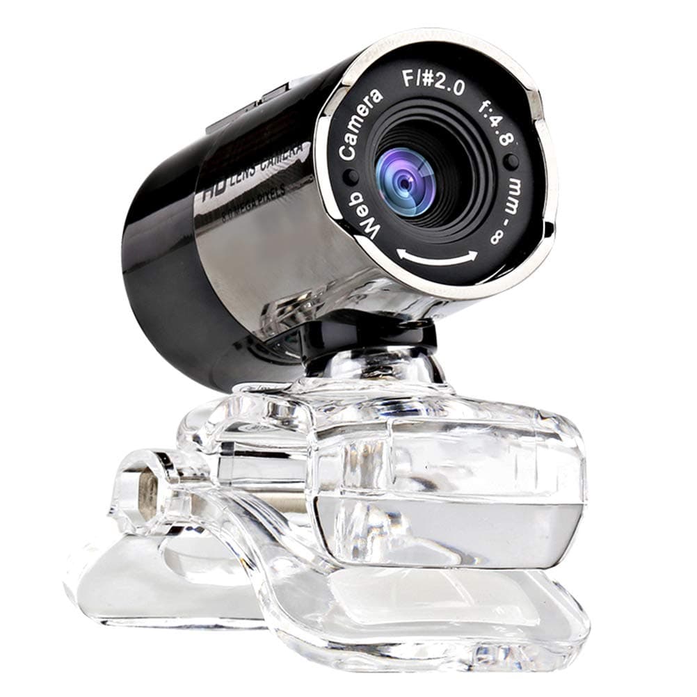 LIDIWEE HD Webcam with Microphone Widescreen USB Webcam Computer Video Camera for Laptop Desktop