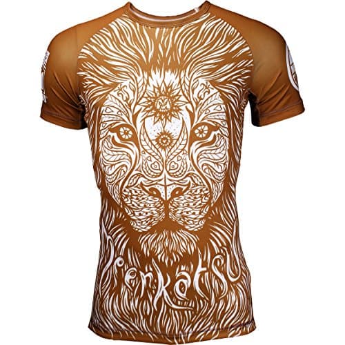 Meerkatsu Ranked Rashguards - Brown - 2X-Large