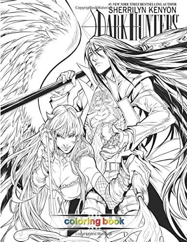 Dark-Hunter Coloring Book 01