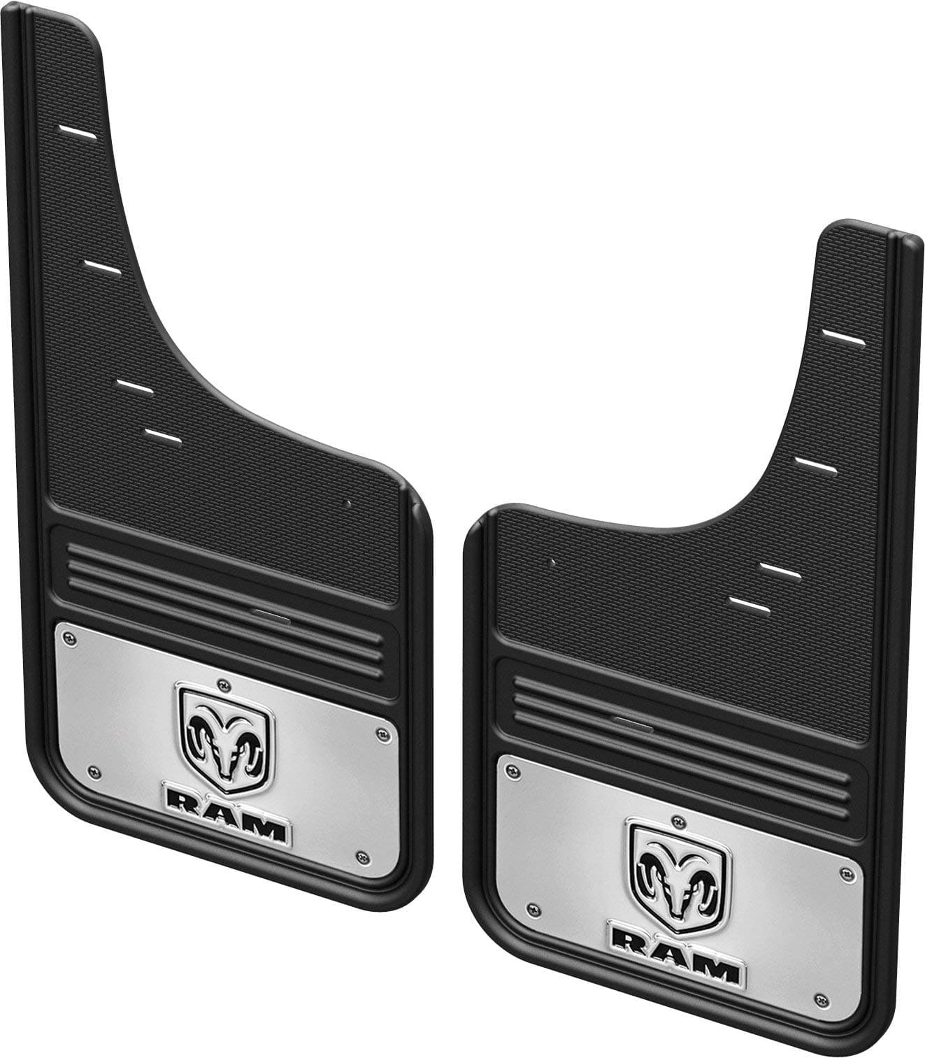 Gatorback Mud Flaps with RAM Head Logo (Fits 2019 RAM 1500 - Rear)