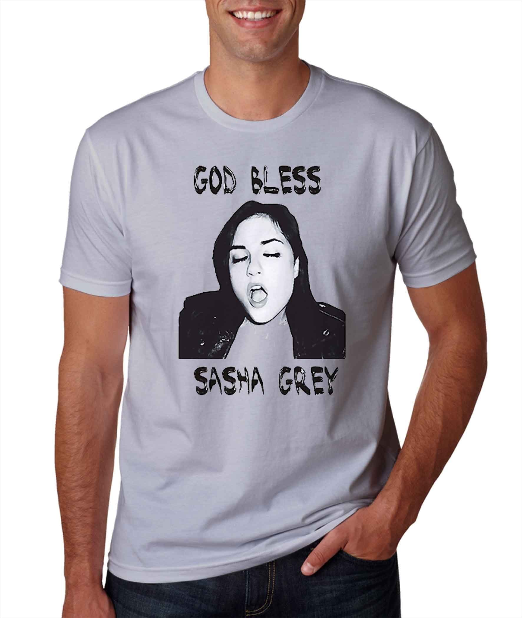 Sasha Grey Ash Tshirt For Man M