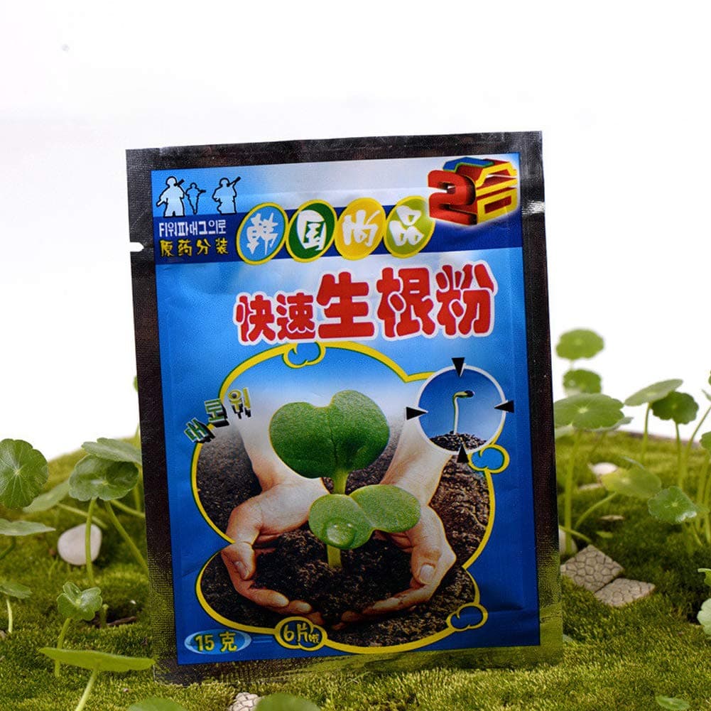 qiguch66 5PCS Instant Rooting Solution,5Pcs Extra Fast Plant Flower Rooting Powder Quick Growth Transplant Fertilizer,Rapid Growth Root