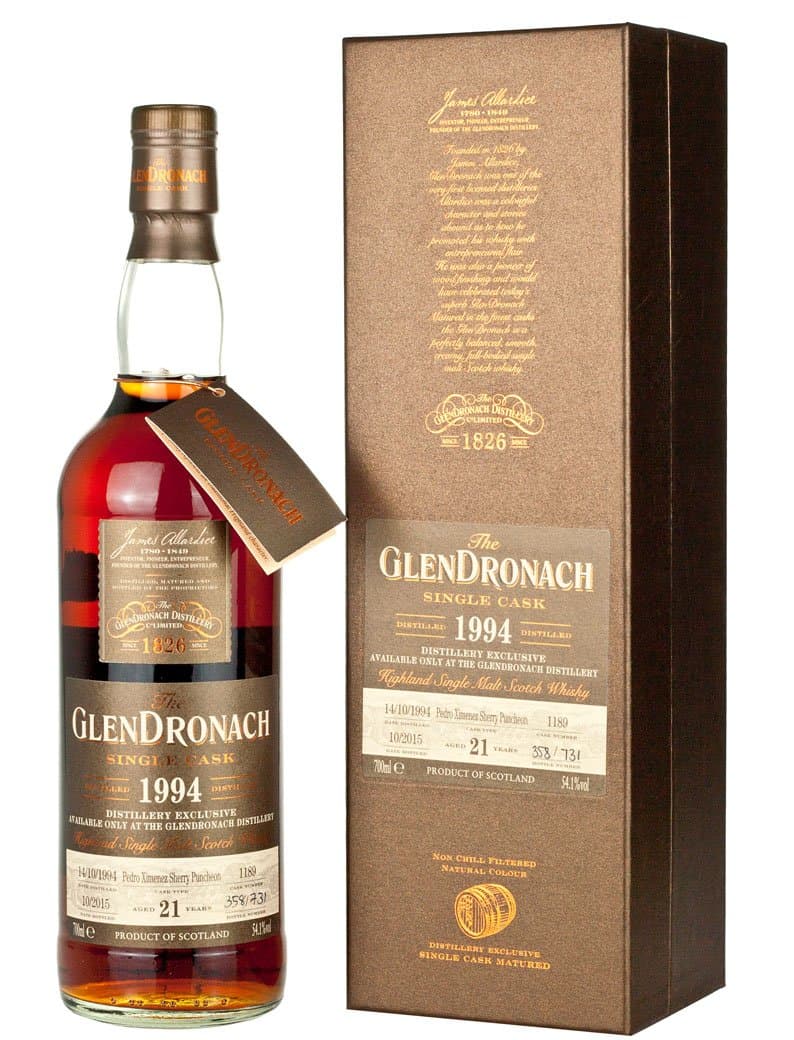Glendronach 21 Year Old 1994 Distillery Exclusive