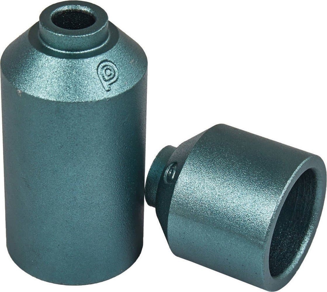 scooter District HT-Series Steel Pro Pegs Set (Light Blue)